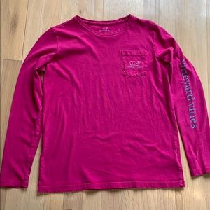 Vineyard Vines Tri-Color Vintage Whale Long-Sleeve